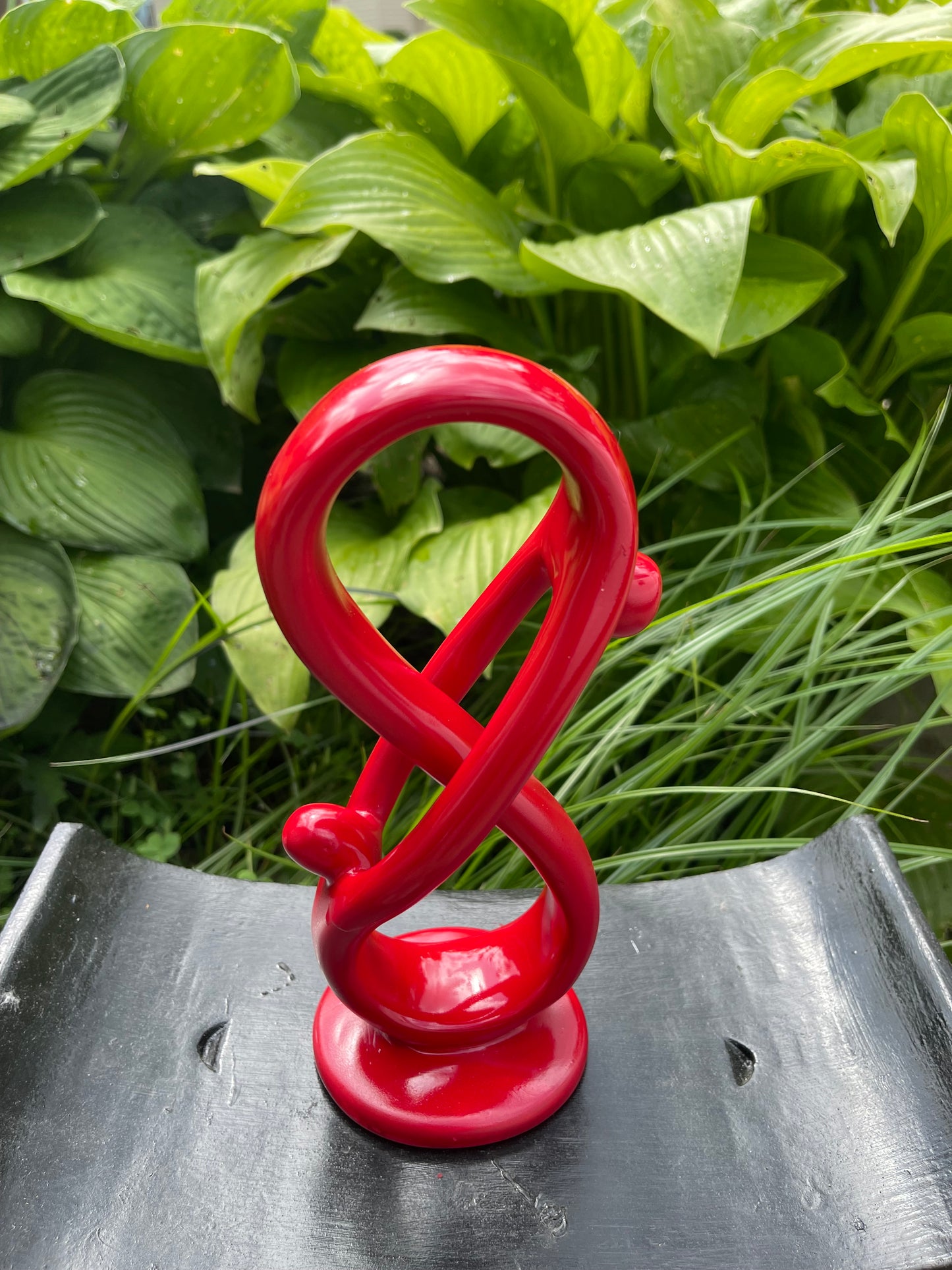 Ubuntu Helping Hand Sculpture – Hand-Carved Soapstone Symbol of Support & Unity