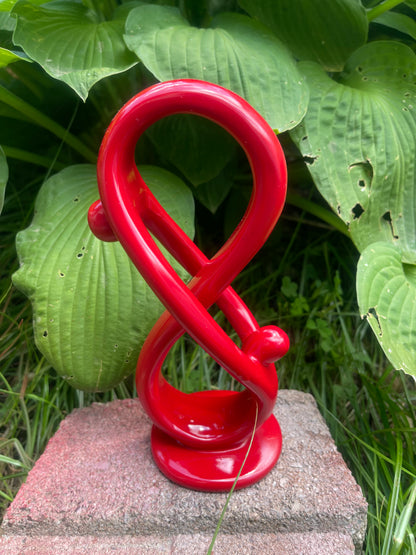 Ubuntu Helping Hand Sculpture – Hand-Carved Soapstone Symbol of Support & Unity