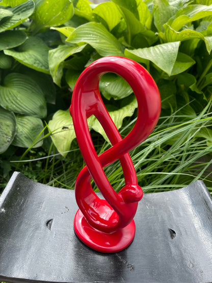 Ubuntu Helping Hand Sculpture – Hand-Carved Soapstone Symbol of Support & Unity